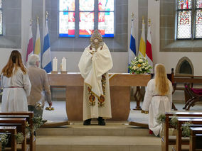 Festgottesdienst zum Johanni- und Kirchweihtag (Foto: Karl-Franz Thiede)